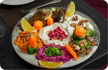 قسم المقبلات والإضافات