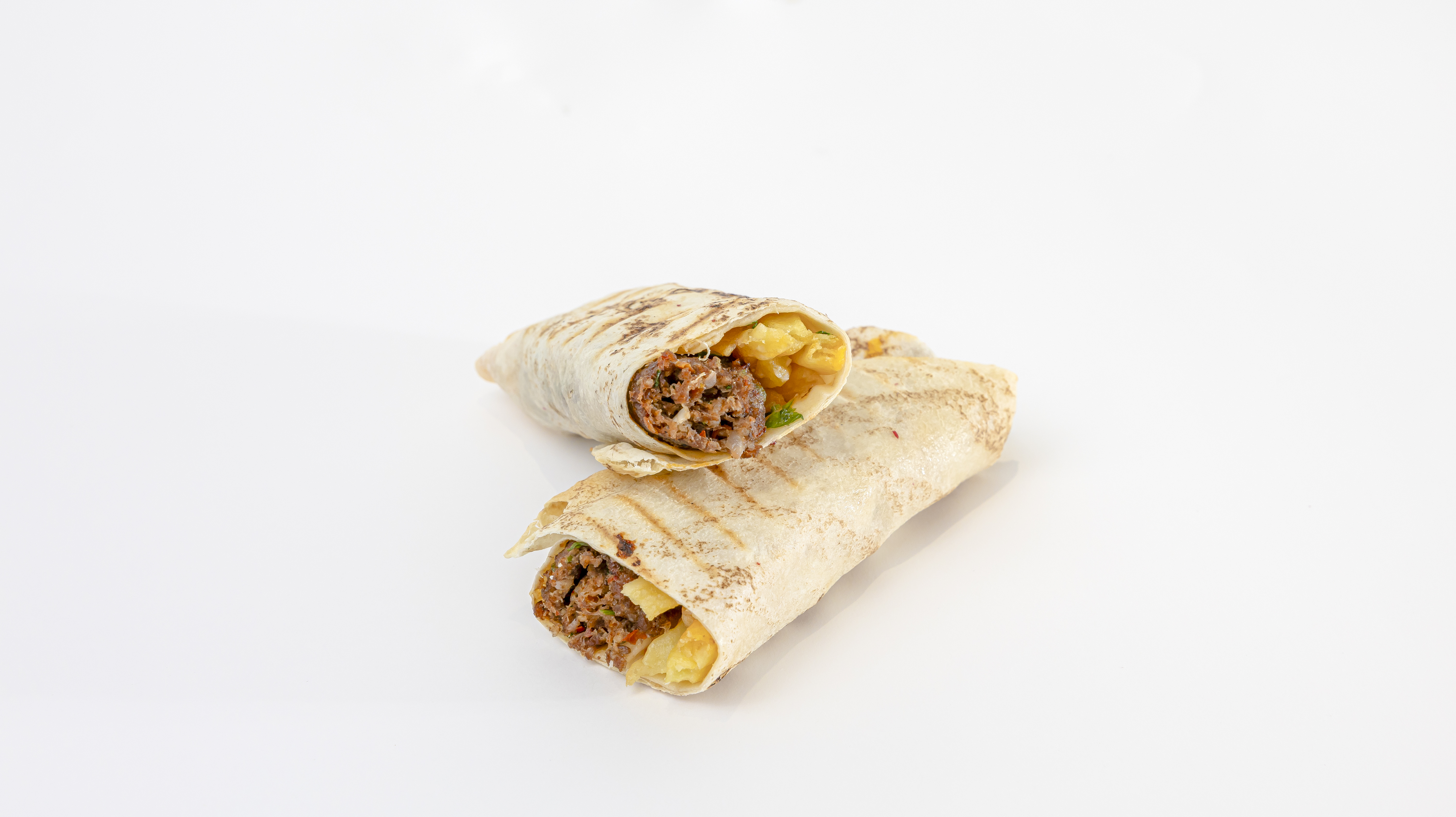 Beef Kebab Sandwich with Cheese