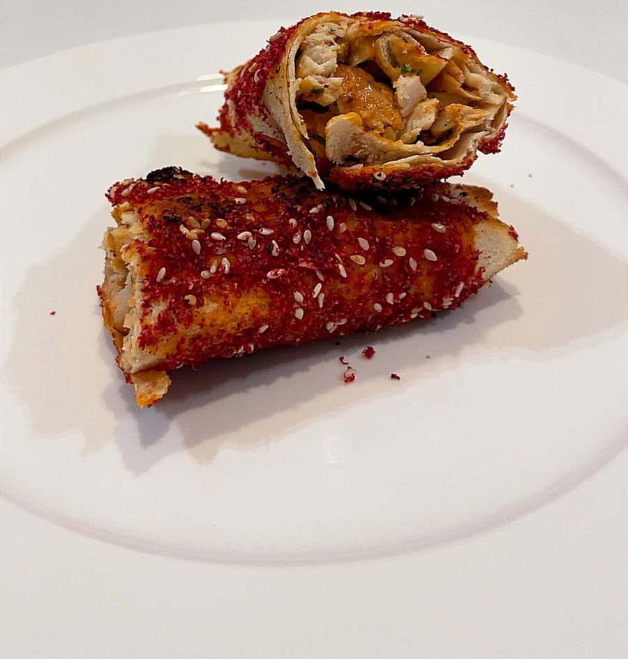 ساندويتش على الفحم